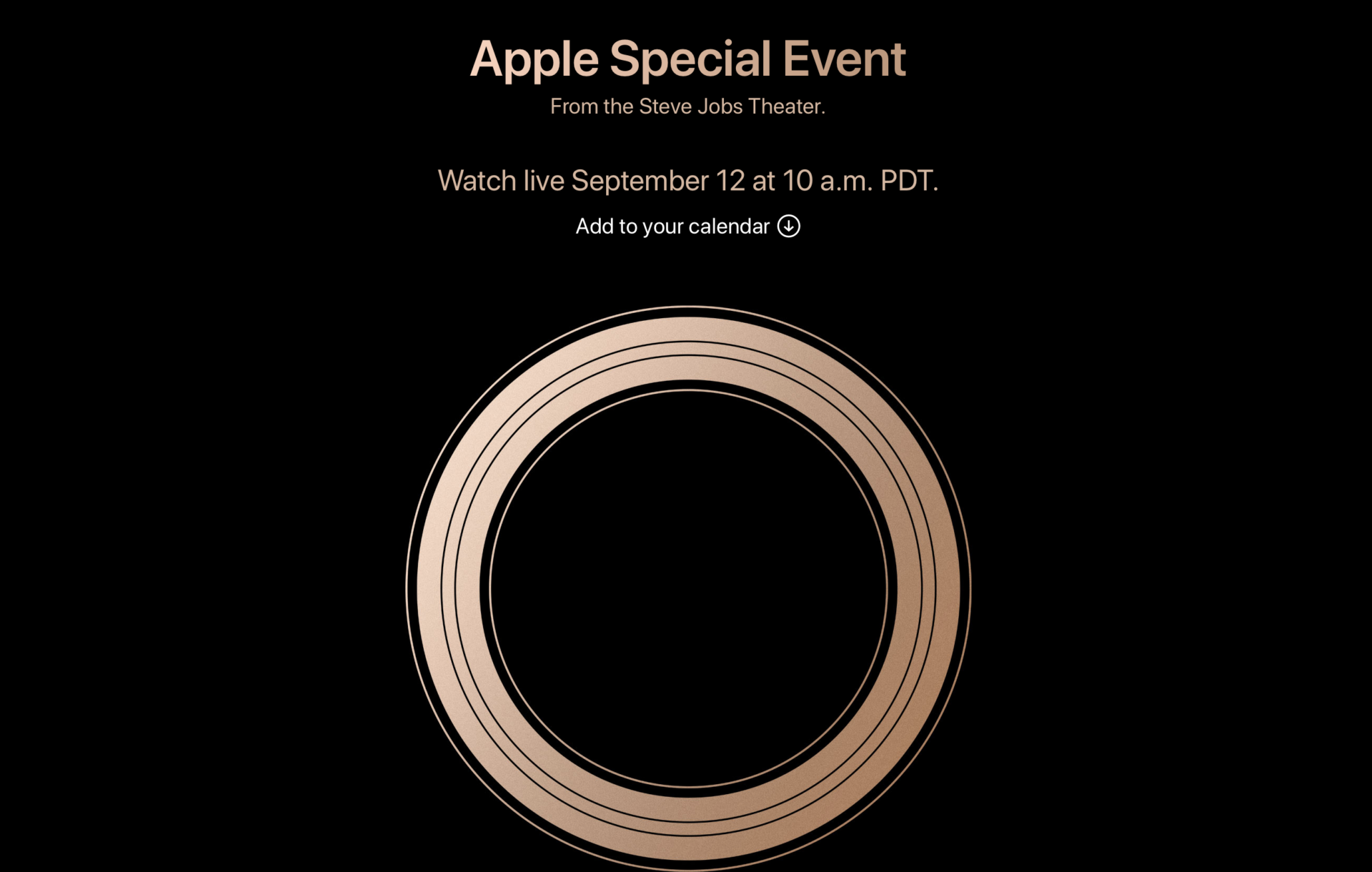Apple Special Event